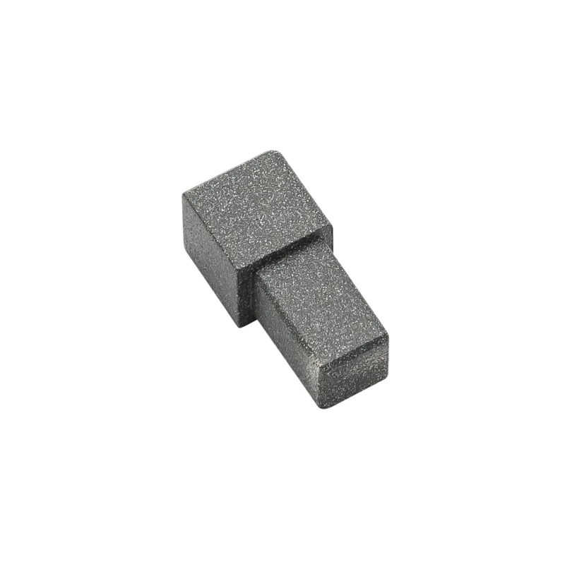 Beava Unique Box Trim Corners Space Grey (Pack of 2)