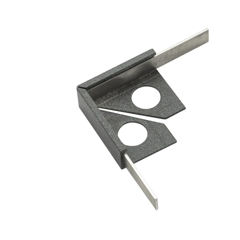 Beava Classic L-Shaped Corners Space Grey (Pack of 2)