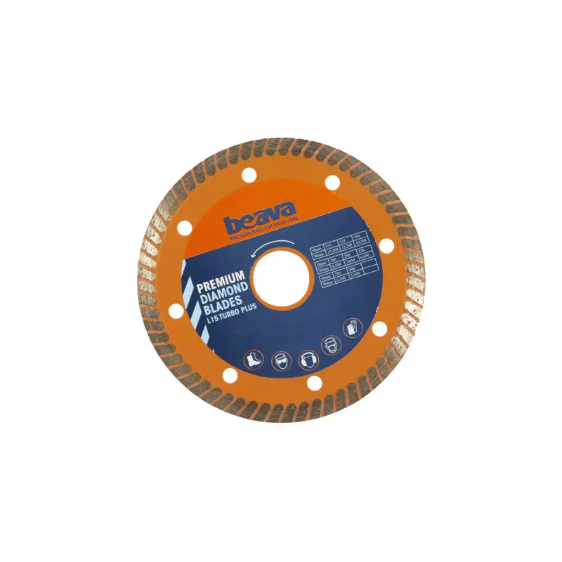 Beava Turbo L15 Plus Diamond Blades - 115mm