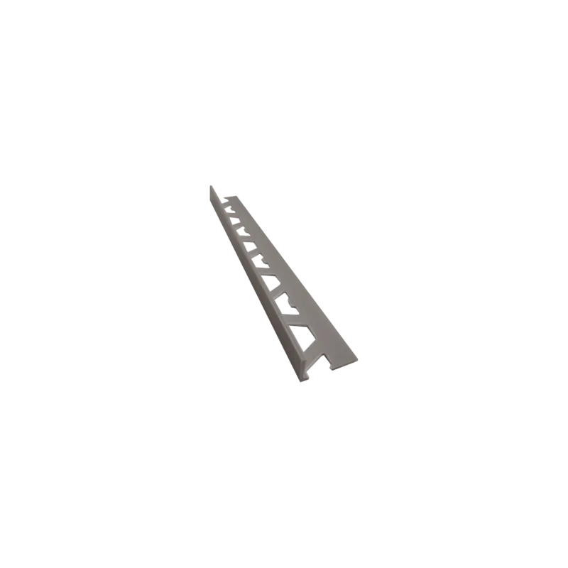 Beava PVC Grey Square Edge Tile Trim