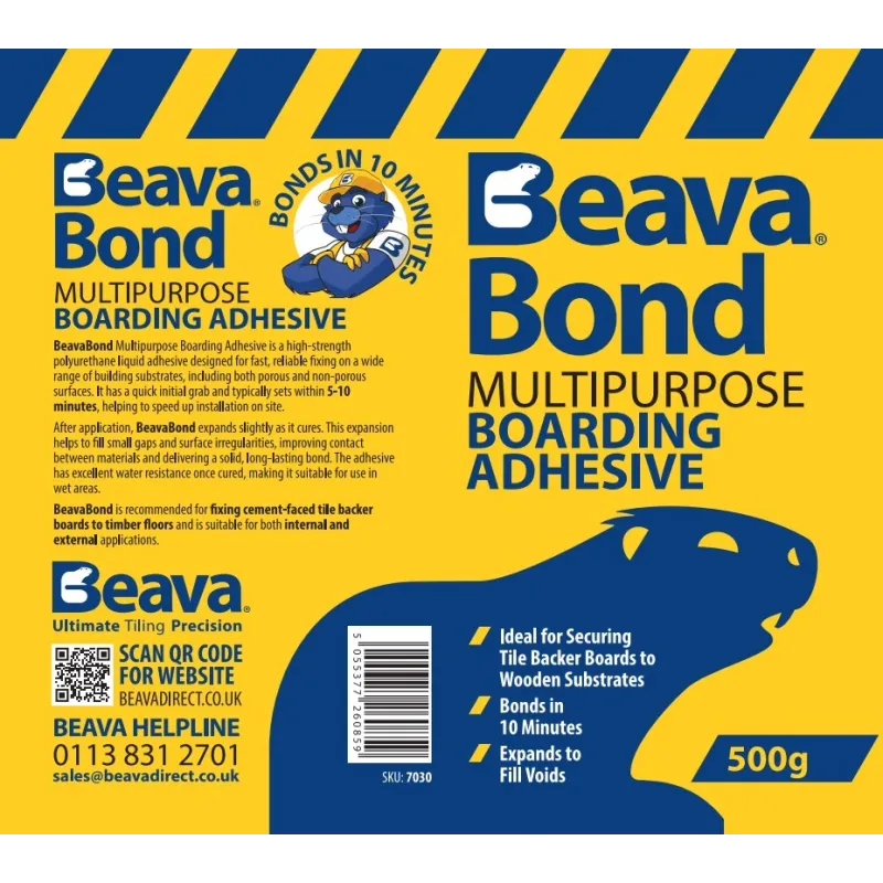 BeavaBond Multipurpose Boarding Adhesive 500g