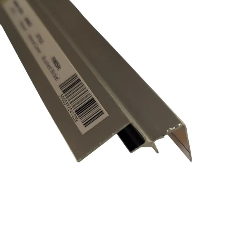 Wetwall Internal Panel Trim Brushed Nickel 11.2mm