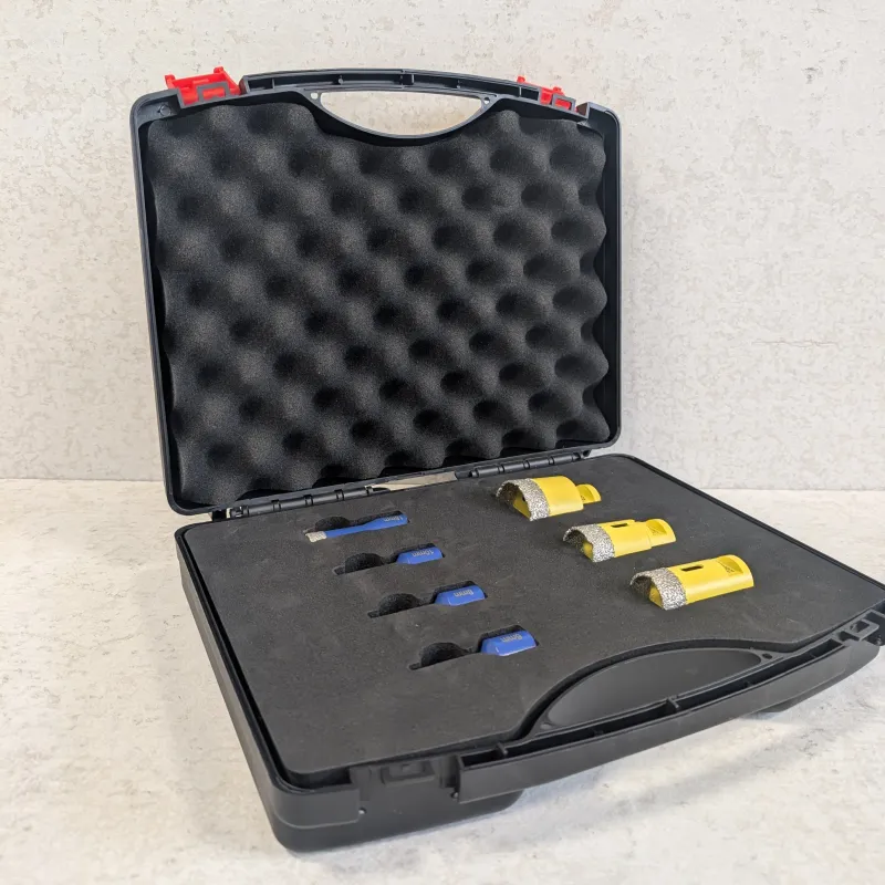 Beava 7 Piece Wet/Dry Porcelain Hole Drill Set with M14 Connector
