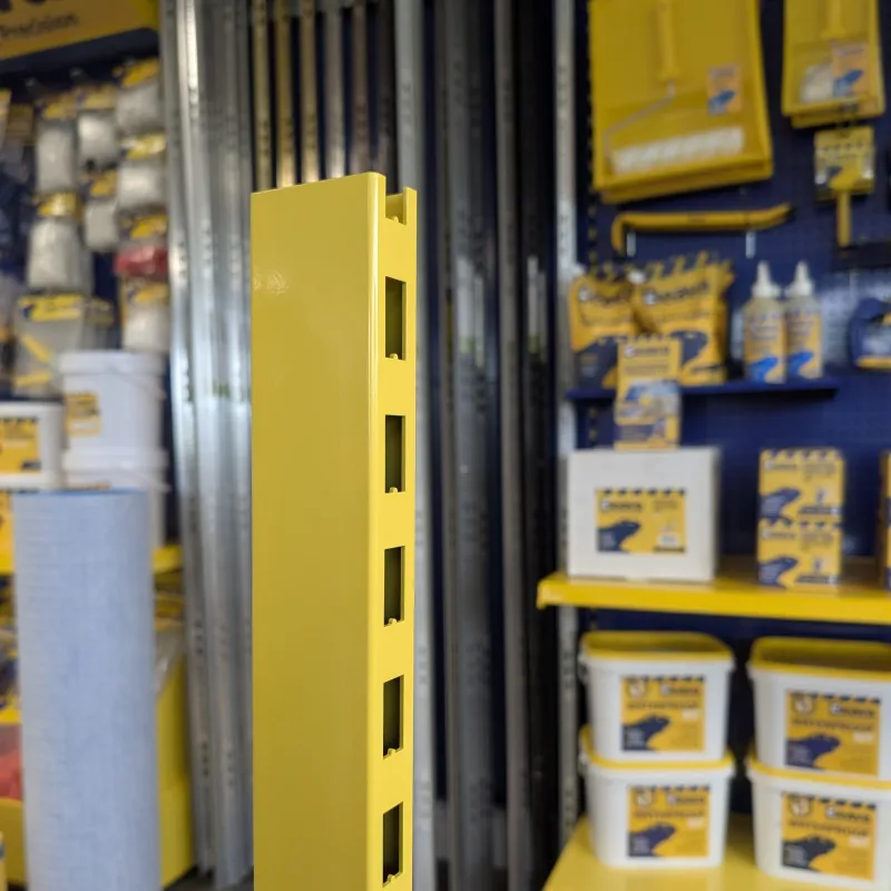 Beava 1m Add on perforated display stand - 1 leg (Part 1of2)