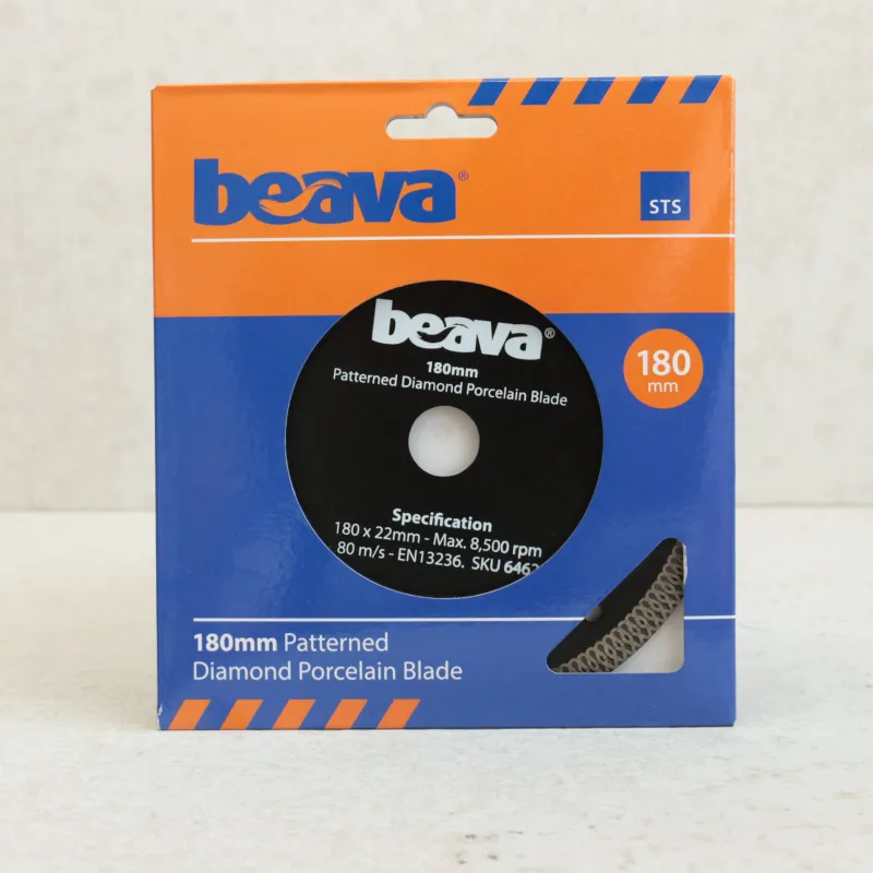 Beava Patterned 180mm Diamond Porcelain Cutting Blade
