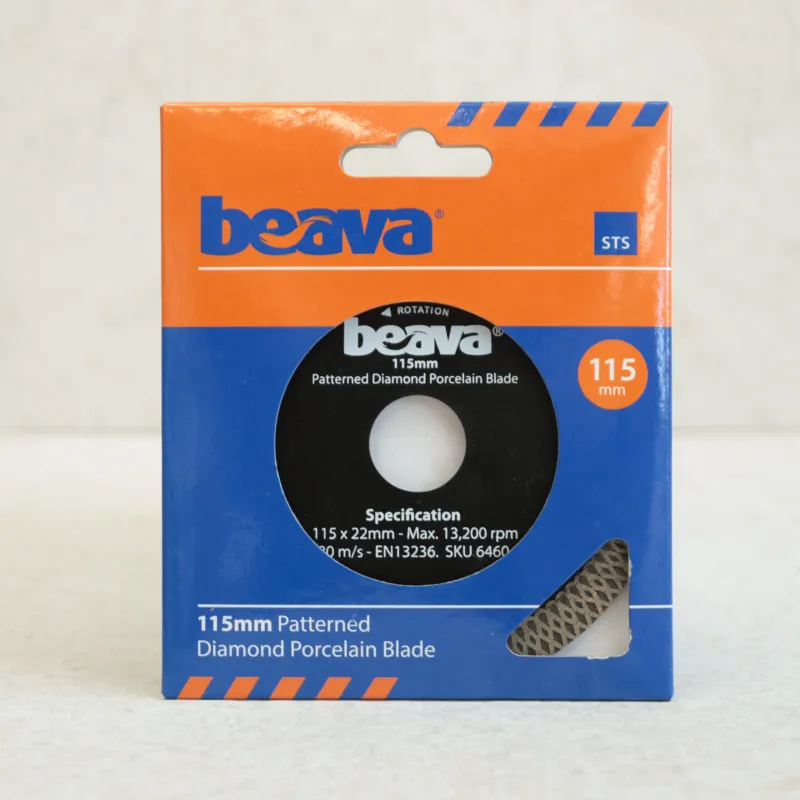 Beava Patterned 115mm Diamond Porcelain Cutting Blade