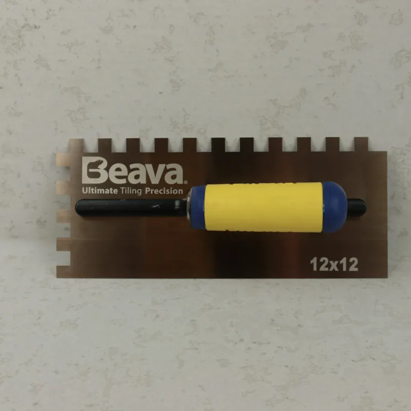 Supreme 15mm Notch Tiling Trowel  -  Beava Direct