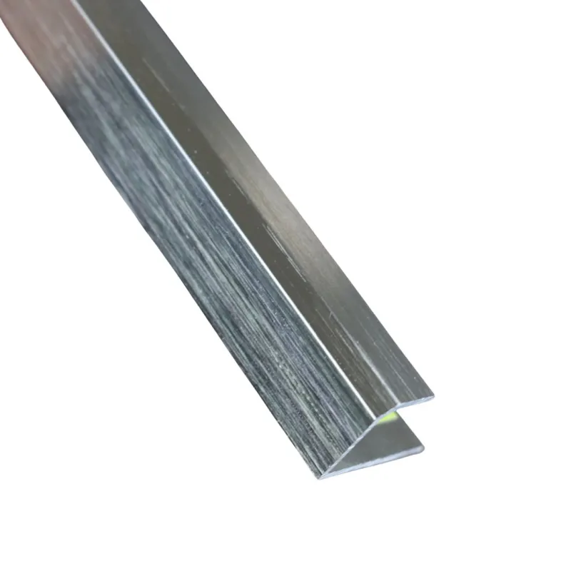 Beava Wetwall Panel Edge Trim Brushed Nickel 11.2mm