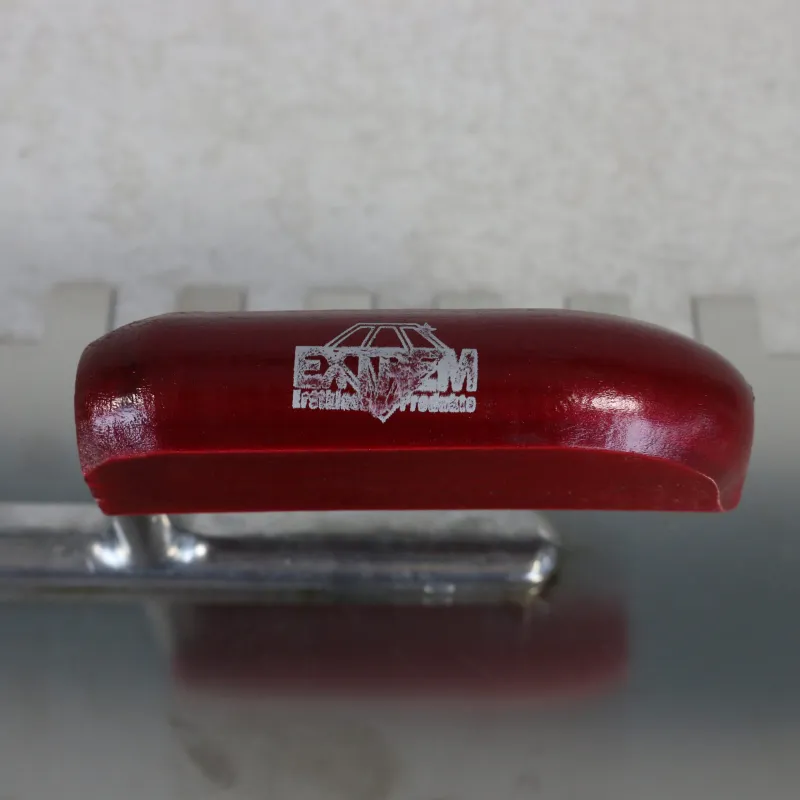 Stainless Steel Notched Trowel 15mm x 15mm  -  Beava Direct